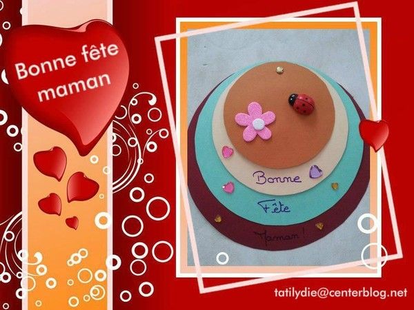 Carte surprise fête des mères